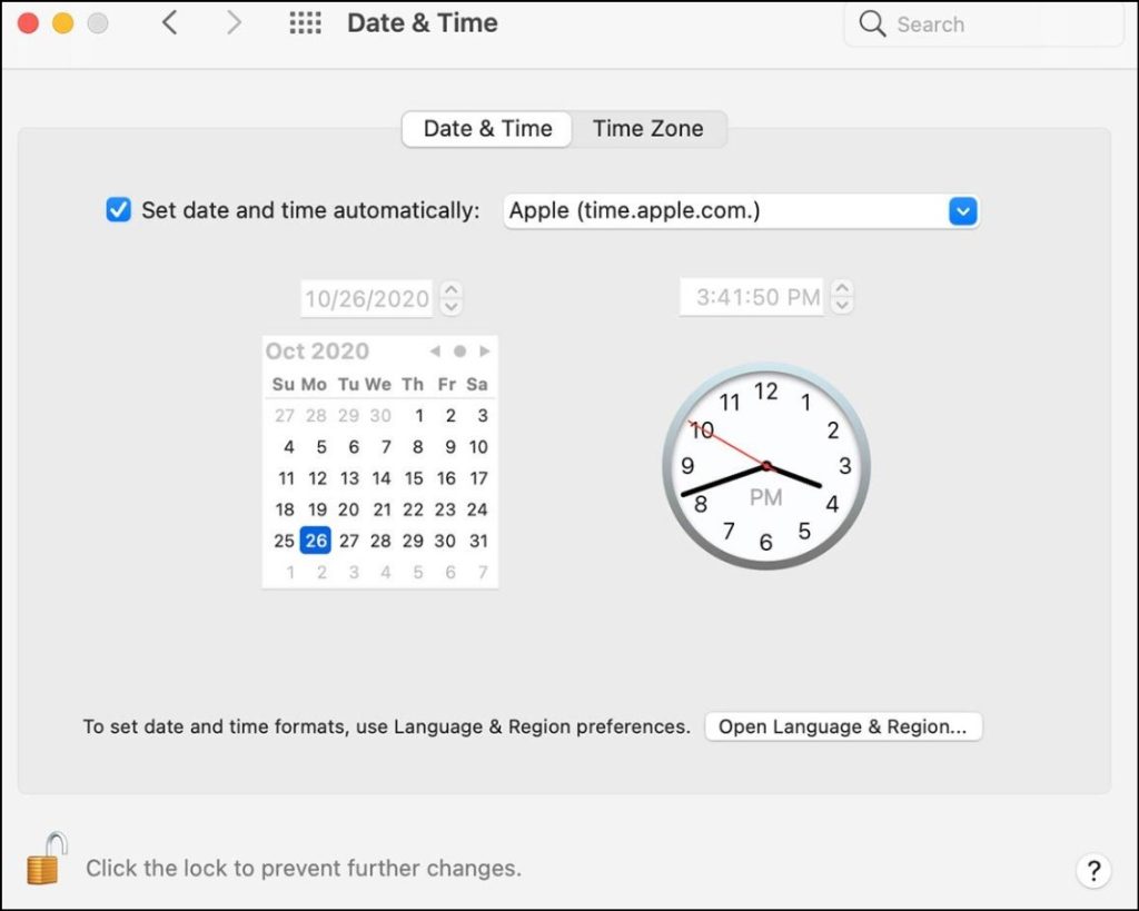How To Change Time On Mac